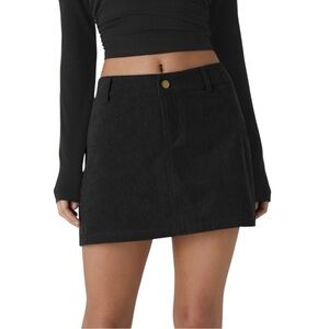 Mid Low Rise A Line Corduroy Skort Large Sporty Blokecore Club Goth Halara